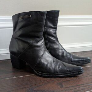 Harley Davidson Black Ankle Boots